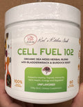 Cell Fuel 102 Organic Sea Moss Powder Herbal Blend Unflavored 229g (8oz) – Daily Wellness Supplement