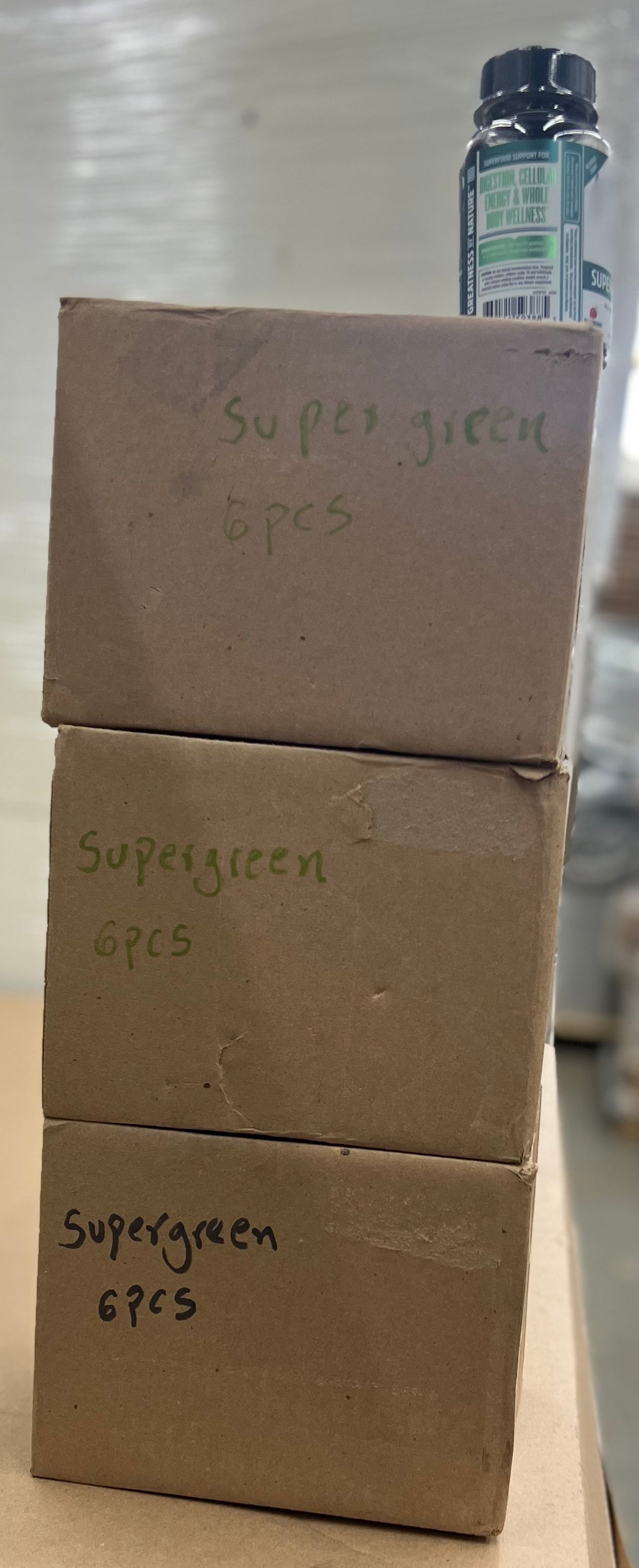 ZHOU Supergreens Max Raspberry 60 Vegan Gummies Bulk Deal (3 Boxes)