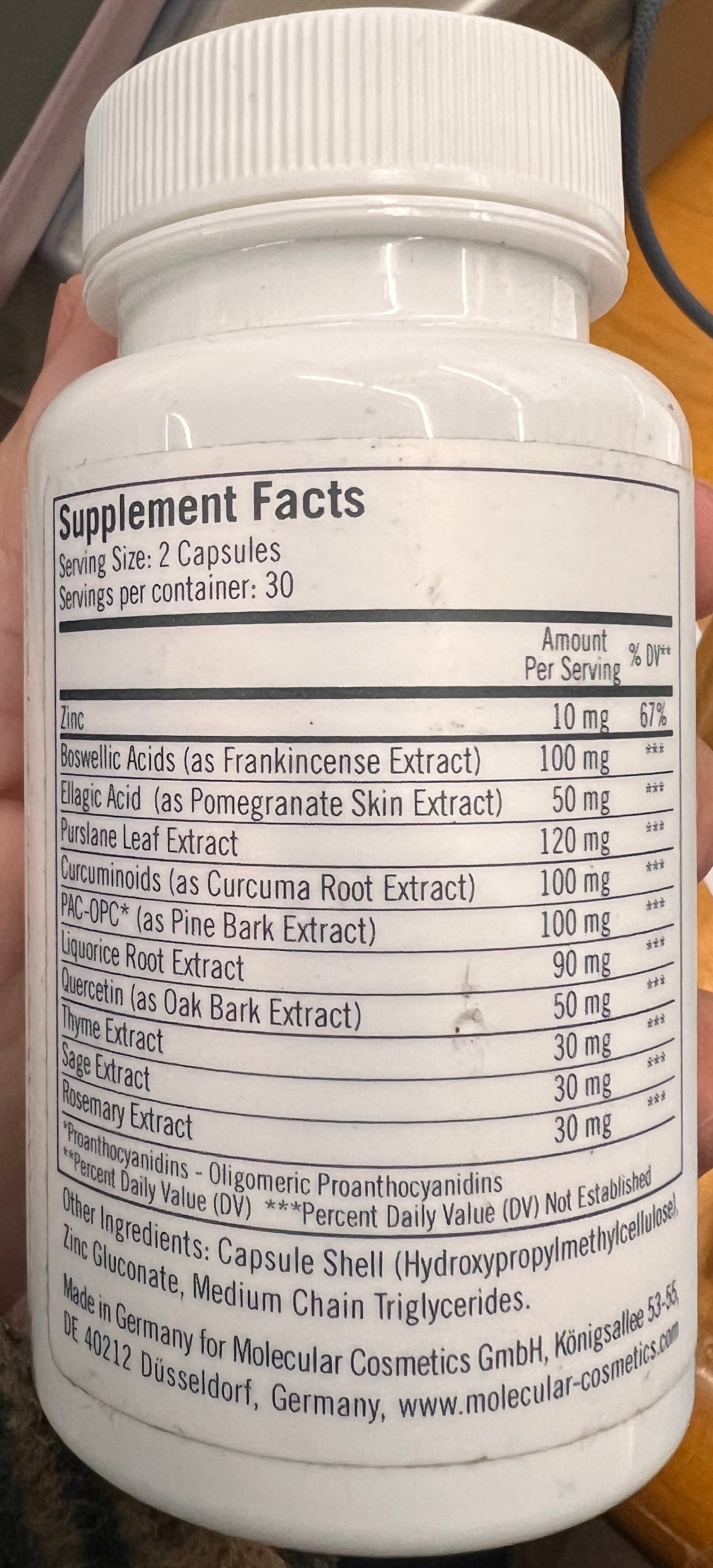 Dr. Barbara Sturm Repair Food Vegan Food Supplement - 60 Capsules