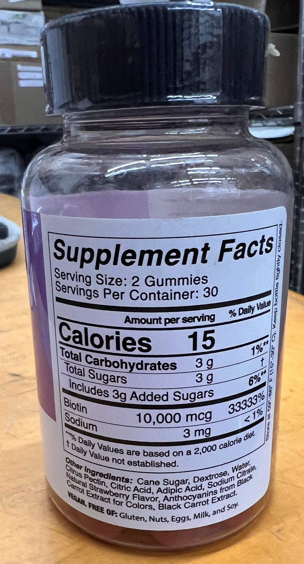 IGK Extra Extra Biotin Gummies