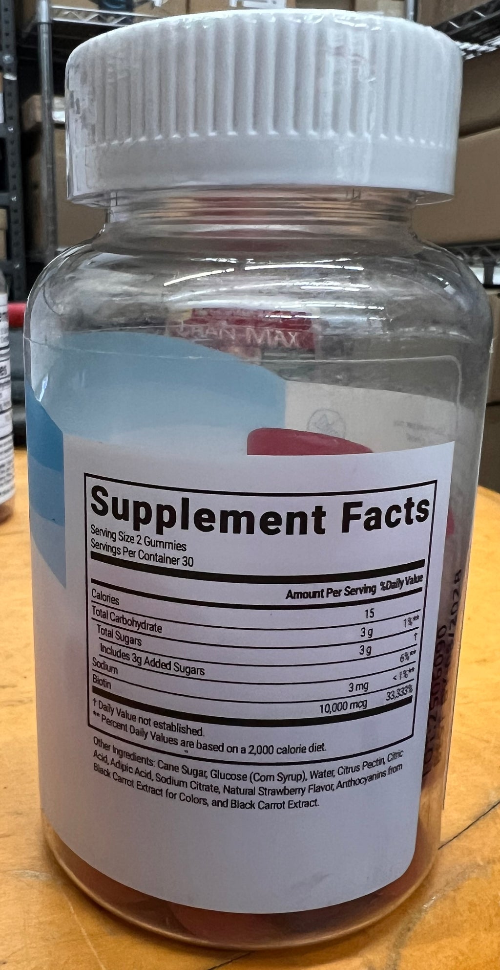 Biotin Gummies for Hair Growth by Chewy