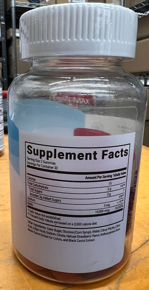 Biotin Gummies for Hair Growth by Chewy