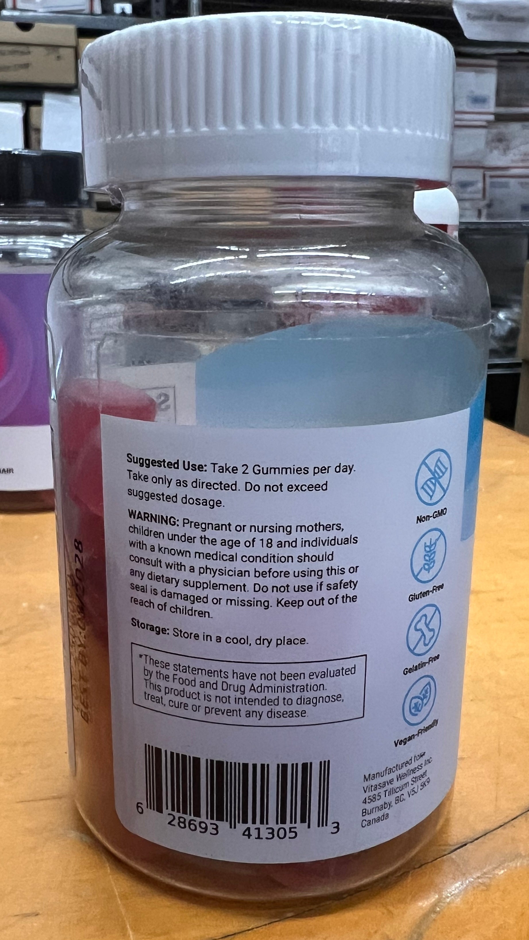 Biotin Gummies for Hair Growth by Chewy