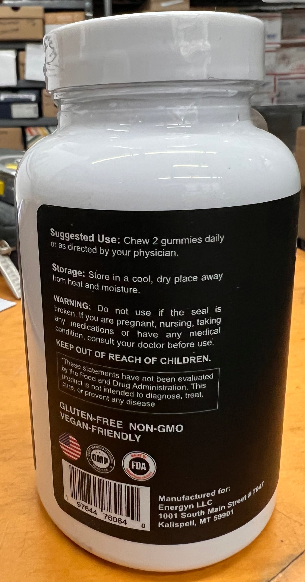 Energyn’s Fruits Superfood Gummies