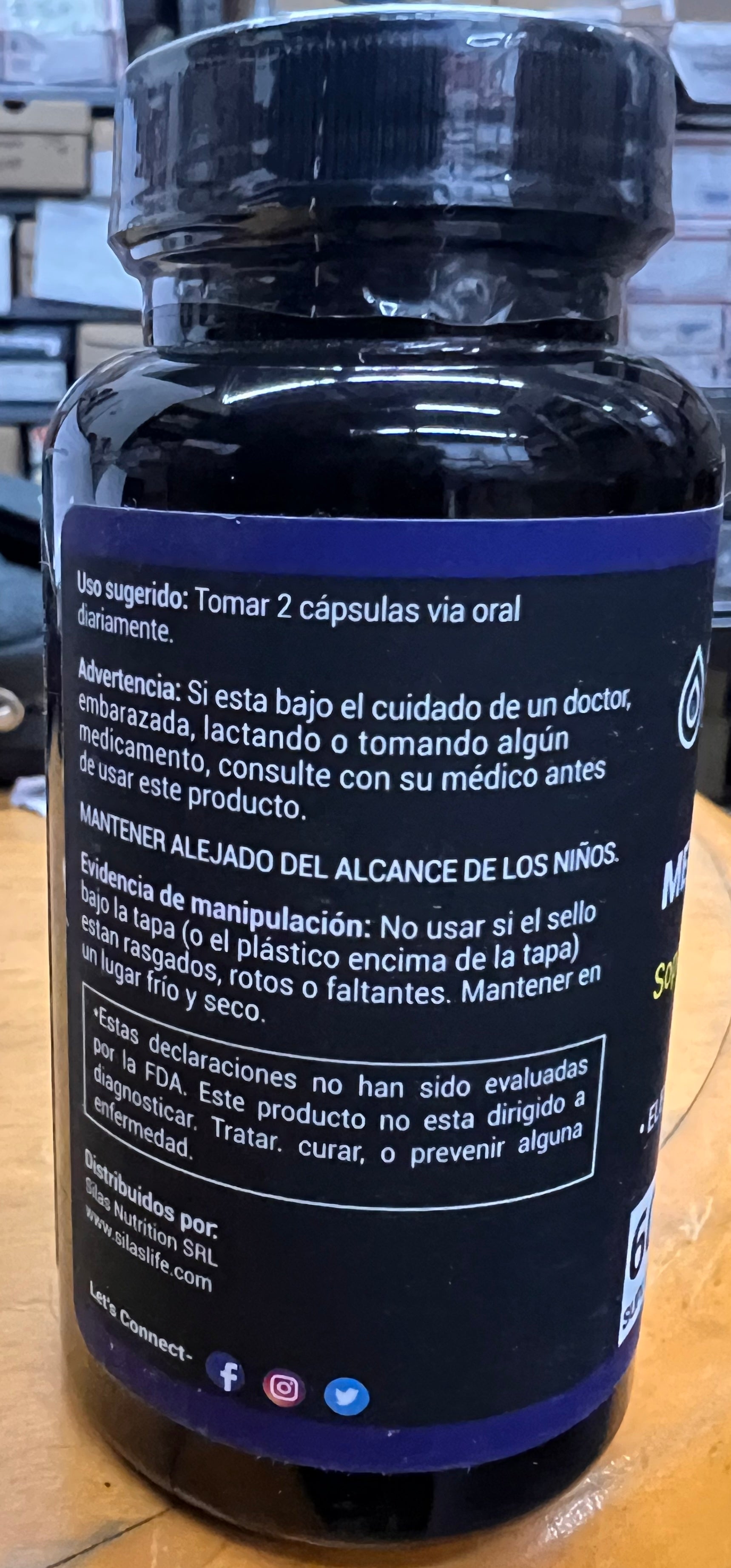 Silas Nutrition Mega Defensas Capsules