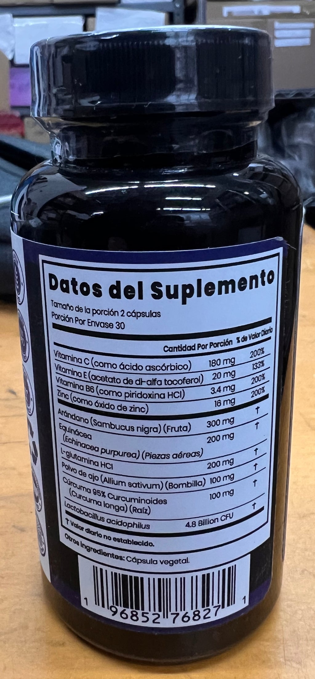 Silas Nutrition Mega Defensas Capsules