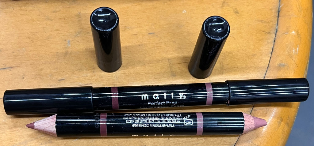2 Pcks of Mally Perfect Prep Lip Sculpting Pencil – Light/Medium – Lip Liner Makeup Pencil