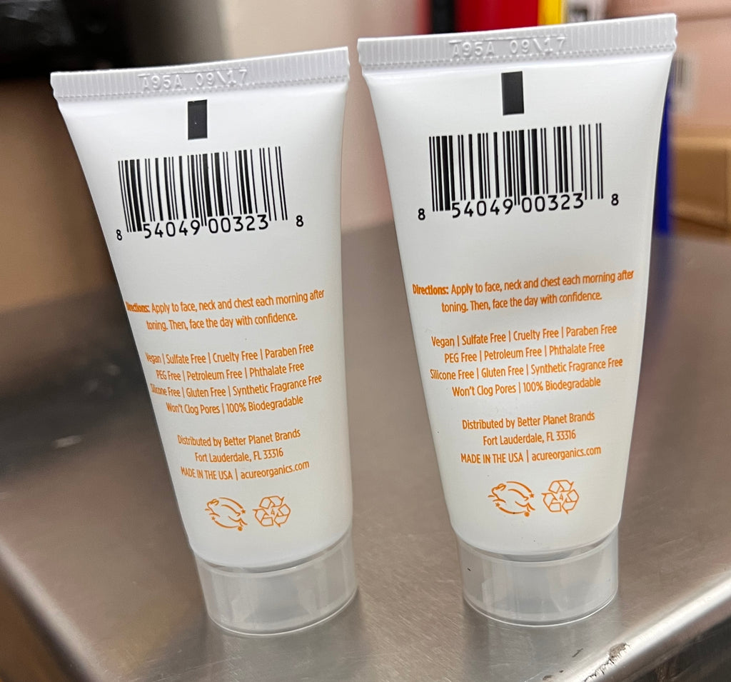 Acure Day Cream – Gotu Kola Stem Cell + 1% Chlorella – 2 Pack Value Bundle