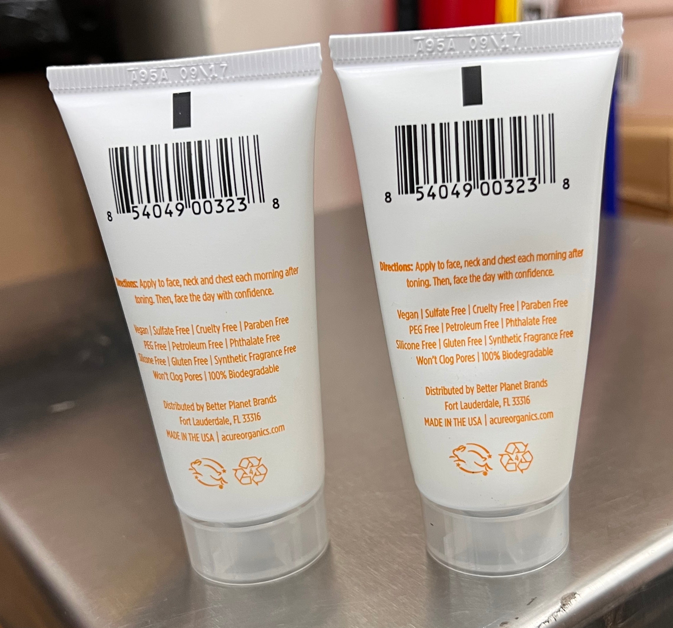 Acure Day Cream – Gotu Kola Stem Cell + 1% Chlorella – 2 Pack Value Bundle