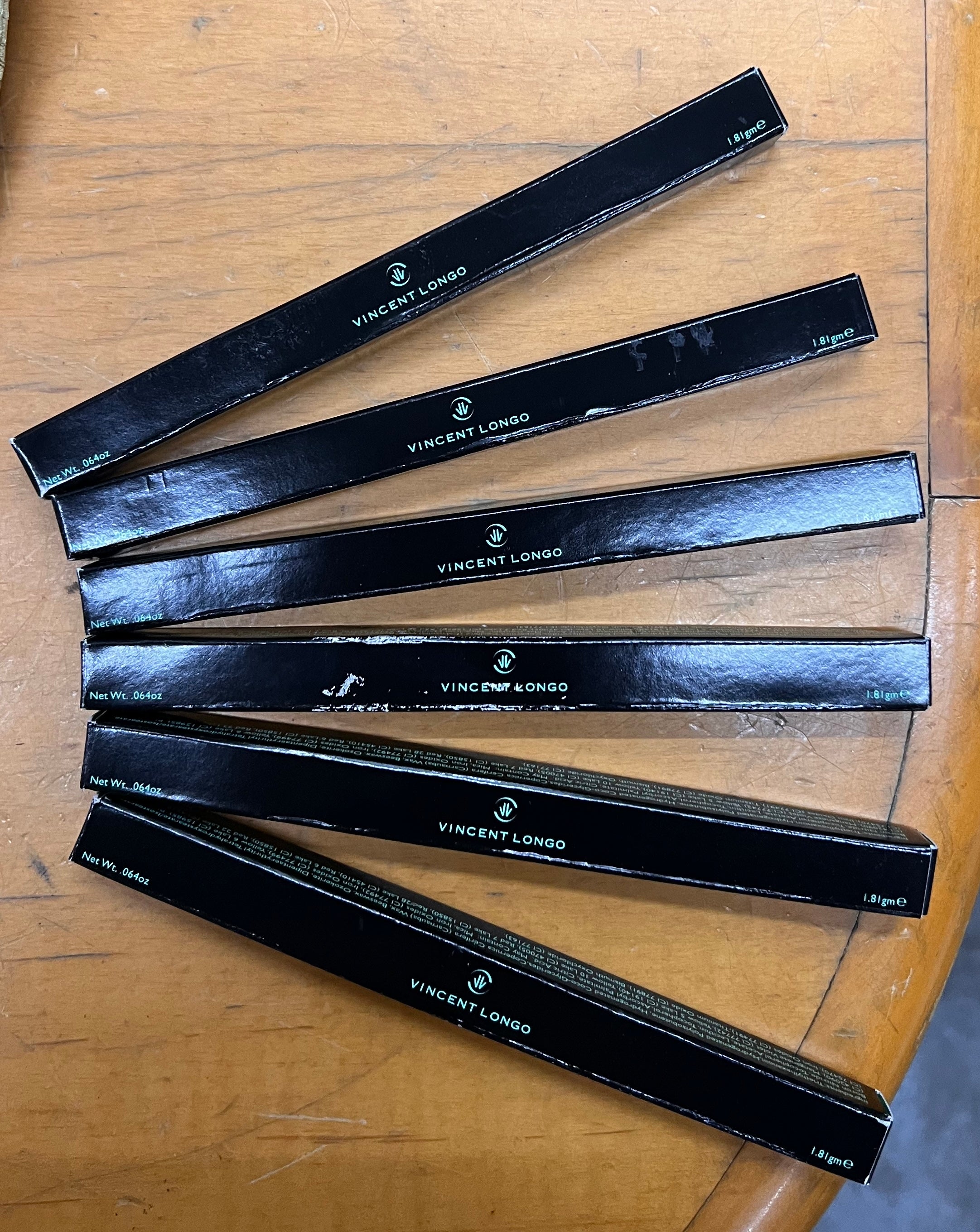 Vincent Longo Duo Lip Liner Lip Pencil Set – Tan/Chino – 6 Pack Lot