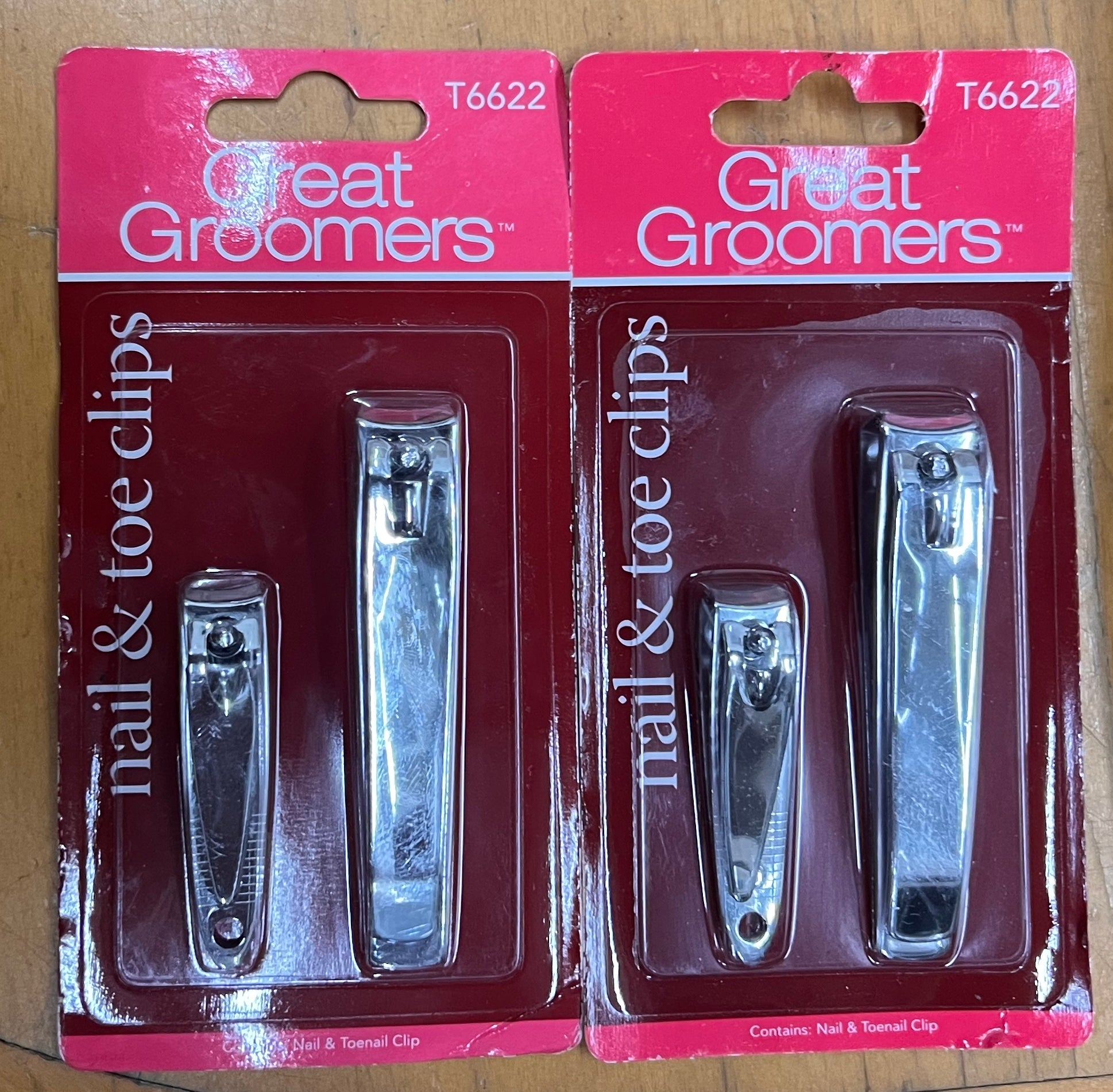 Great Groomers Nail & Toenail Clippers 4Pc Value Set – Stainless Steel