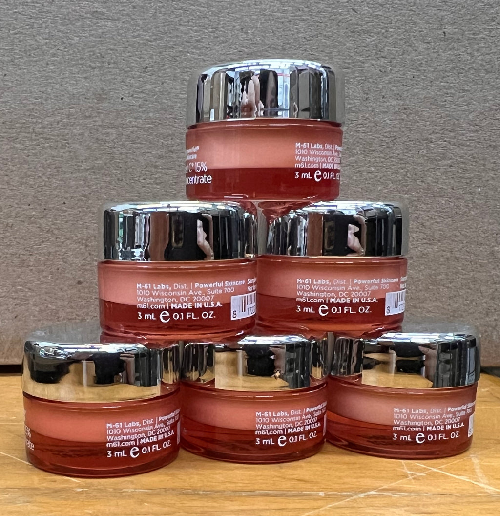 M-61 Vitablast C 15% Eye Concentrate Mini – 6 Pack Value Set