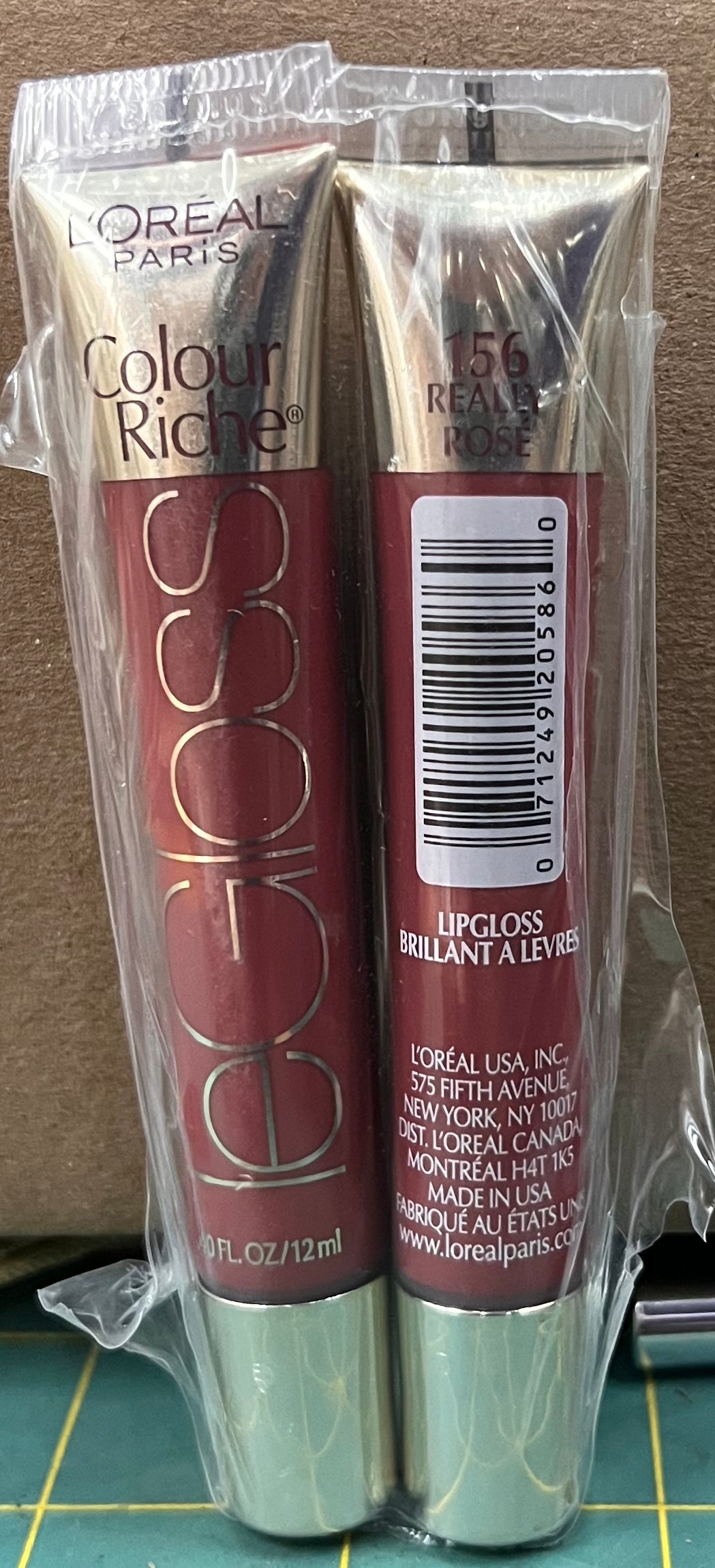 L'Oréal Paris Colour Riche LeGloss Lip Gloss #156 0.4 fl oz 2 Pack