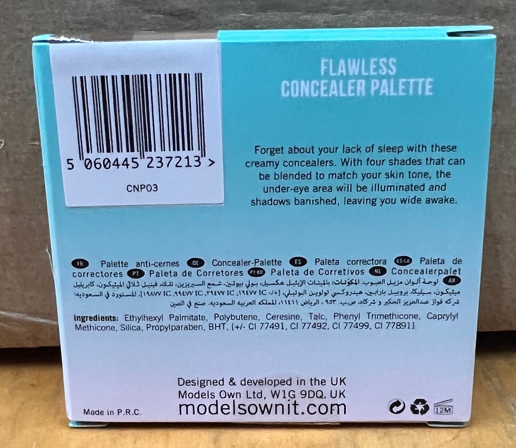 Models Own Grand Flawless Compact Makeup Palette – Multi-Shade Face & Eye Palette New