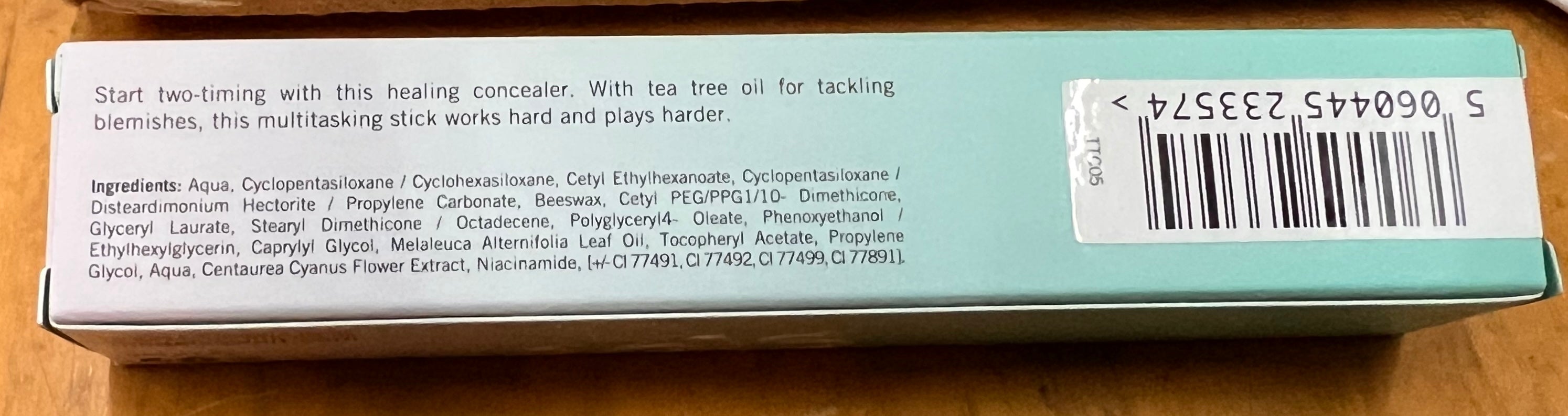 Models Own Tea Tree Healer Concealer – Deep Beige 05 Anti-Blemish Cover & Treatment