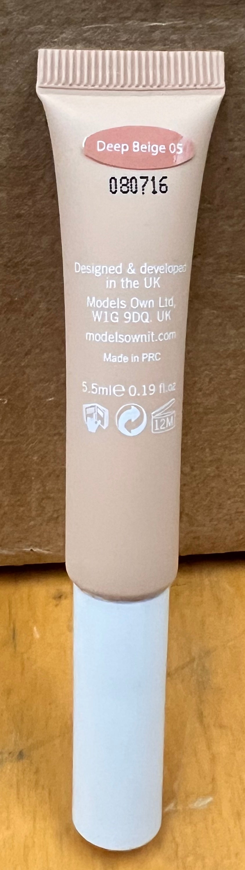Models Own Tea Tree Healer Concealer – Deep Beige 05 Anti-Blemish Cover & Treatment