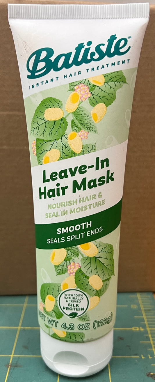 Batiste Smooth Leave-In Hair Mask 5.07 fl oz Anti-Frizz Hair Smoothing Treatment
