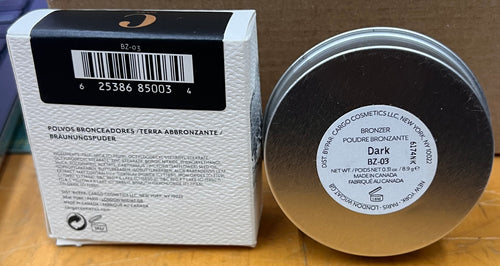 CARGO Bronzing Powder Dark Shade Matte Bronzer Face Makeup Compact