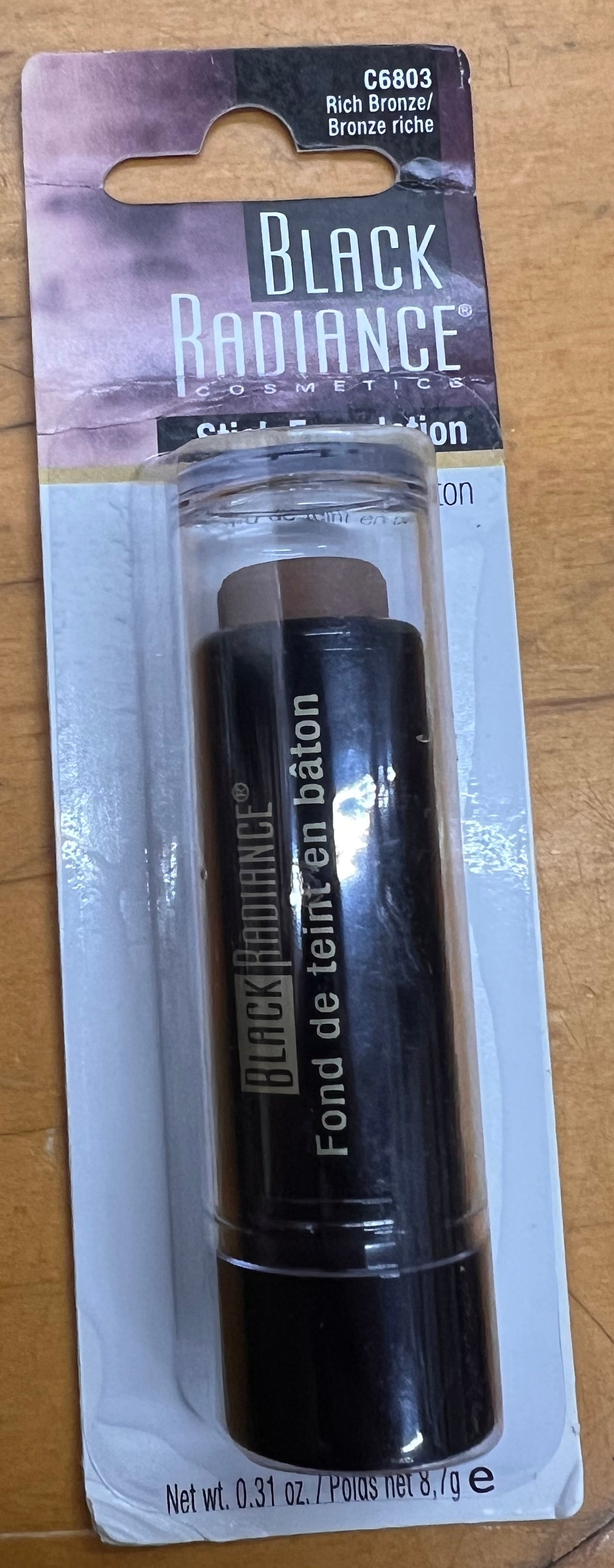 Black Radiance Stick Foundation Rich Bronze Full Coverage Makeup Stick