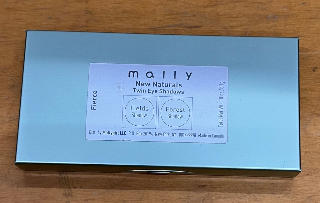 Mally New Naturals Twin Eye Shadow Fierce Full Size New