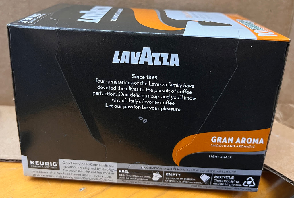 Lavazza Gran Aroma Light Roast K-Cup Pods
