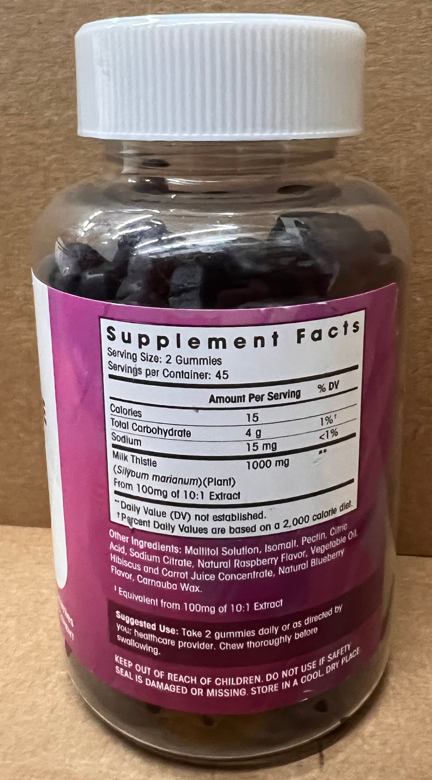 Flamingo Supplements Milk Thistle Gummies