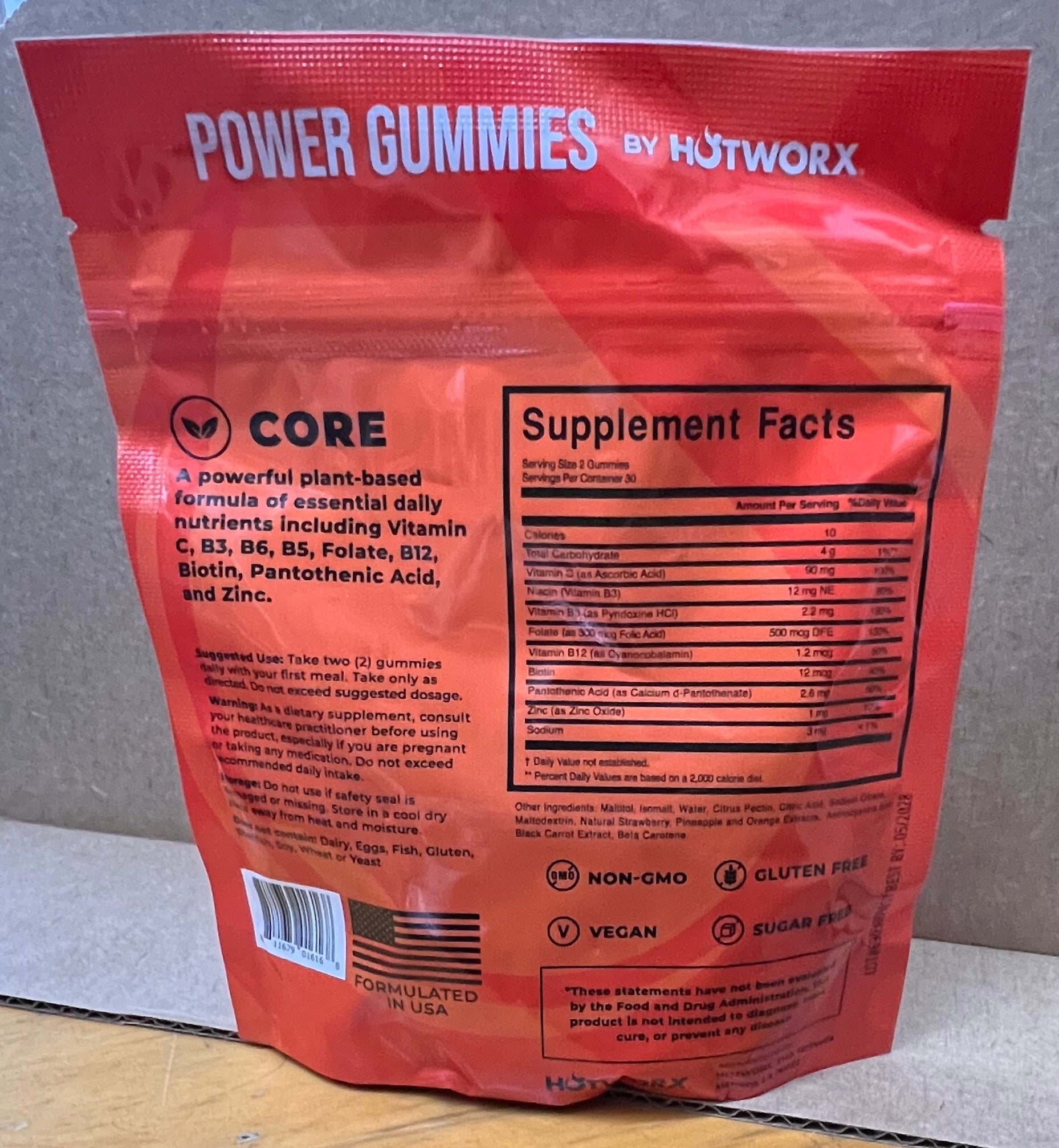 Power Gummies CORE by HOTWORX Multivitamin