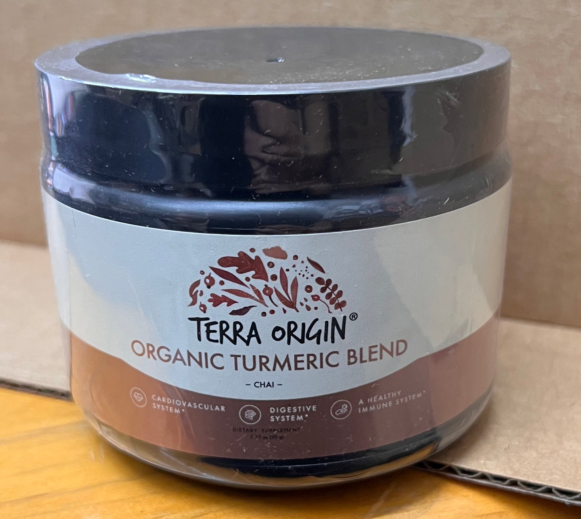 Terra Origin. Organic Turmeric Blend, Chai