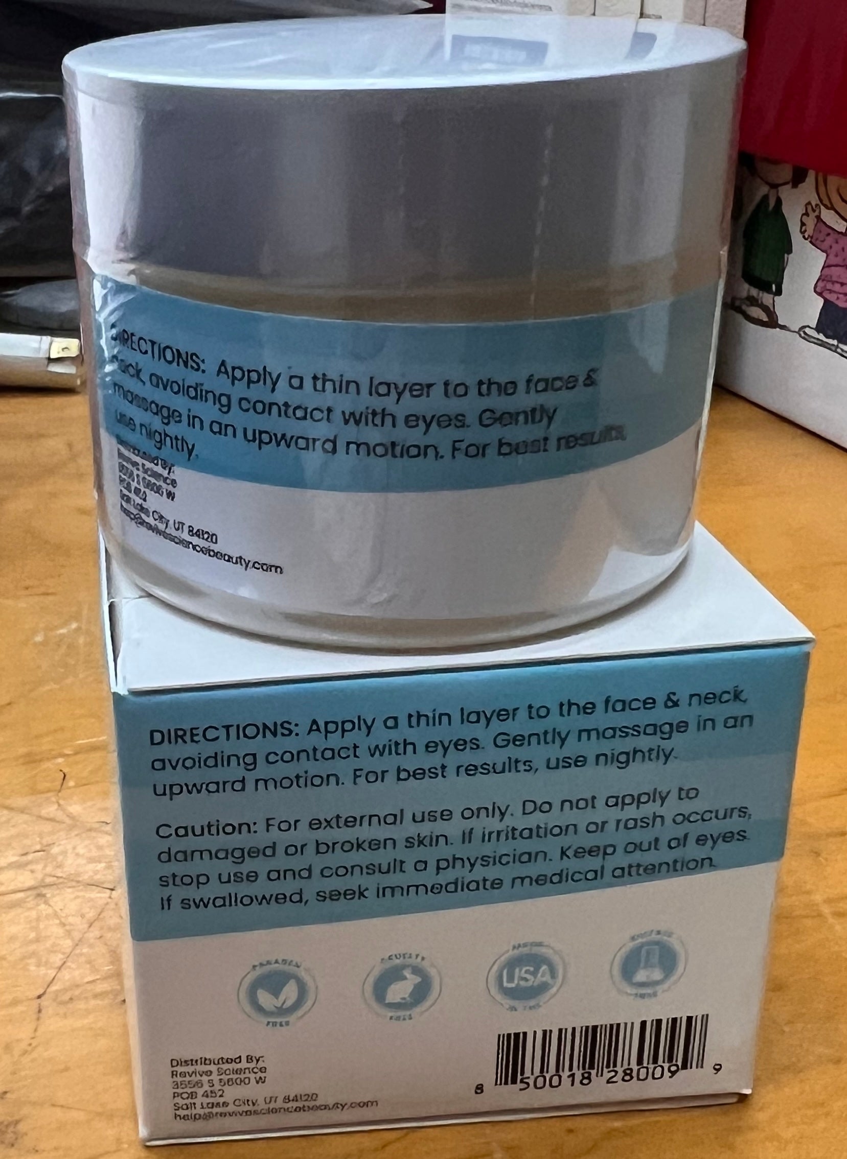 Revive Science Overnight Retinol Cream Advanced Complex 1.7 oz New Sealed