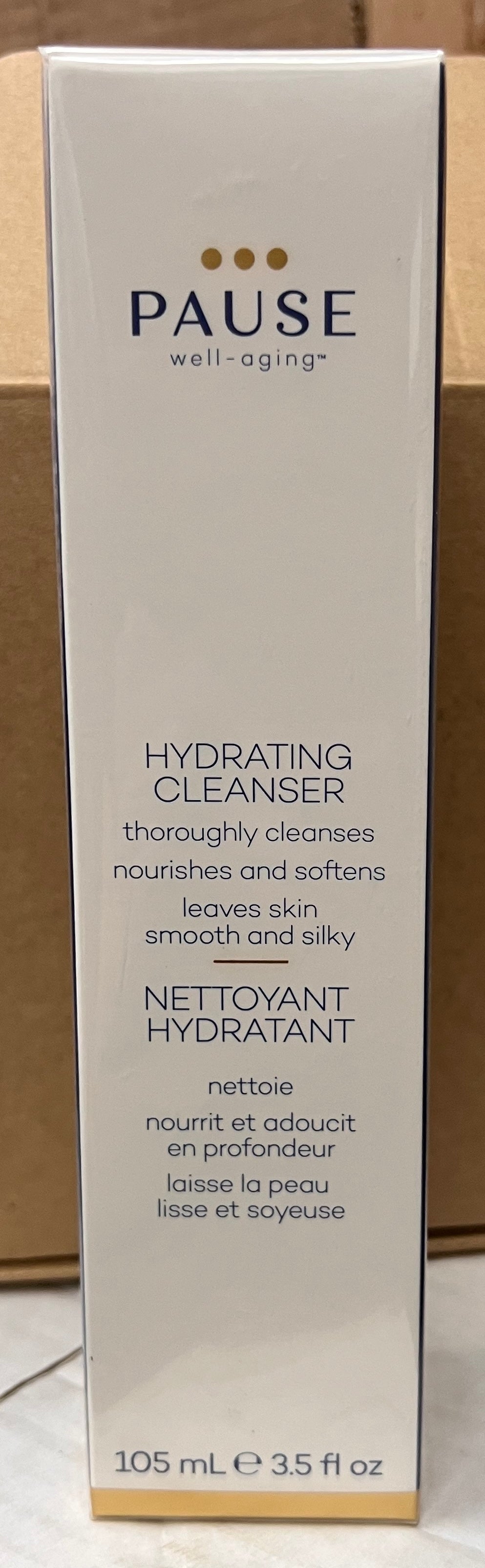 PAUSE Well Aging Hydrating Cleanser Face Wash 3.5 oz NEW Sealed