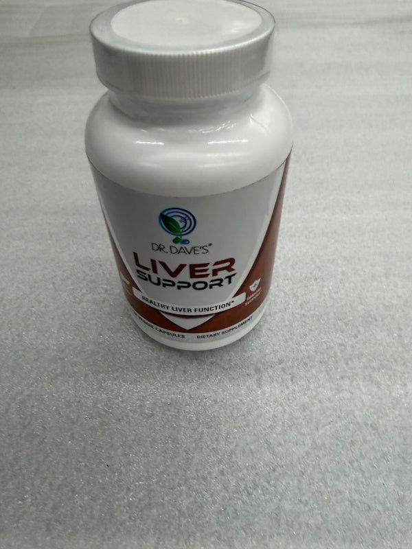 Dr. Dave's Liver support 120 Veggie Capsules (3 Boxes)
