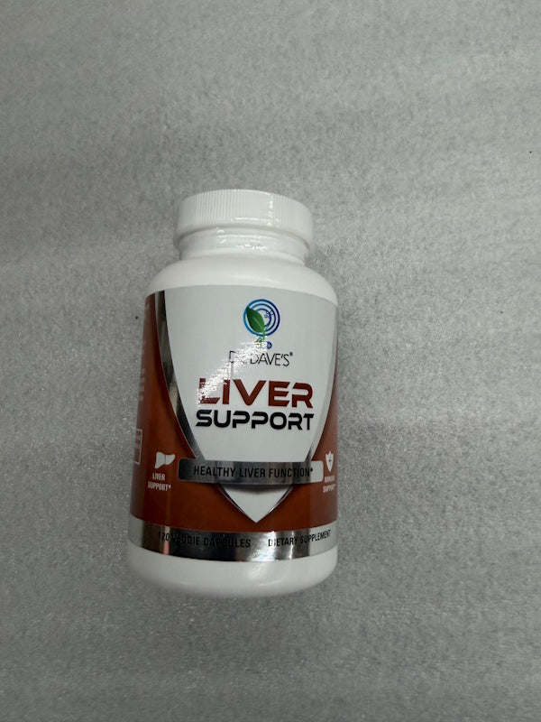 Dr. Dave's Liver support 120 Veggie Capsules (3 Boxes)