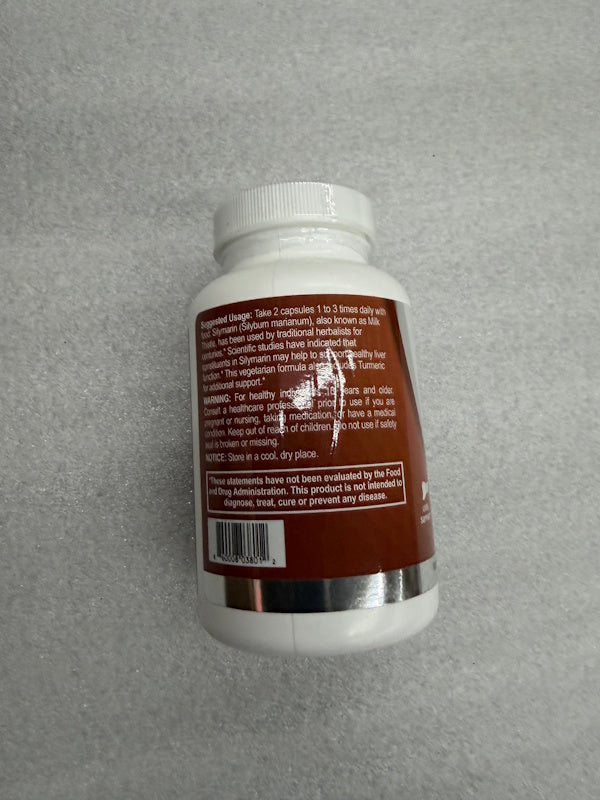 Dr. Dave’s Liver Support – 120 Veggie Capsules – Daily Liver & Detox Support Supplement