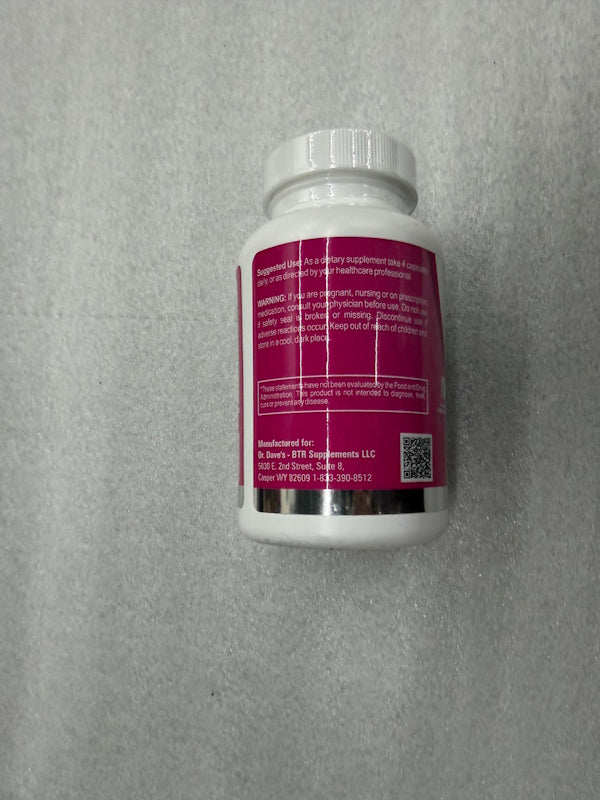 Dr. Dave's Adrenal 120  Capsules proper gland function ( 3 Boxes)