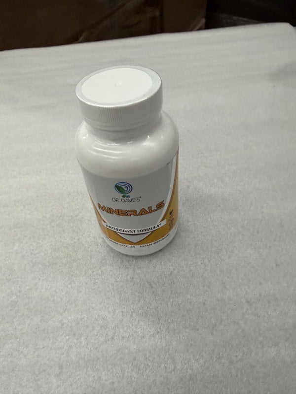 Dr. Dave's Minerals 120  Capsules Antioxidan Formula (1 box)